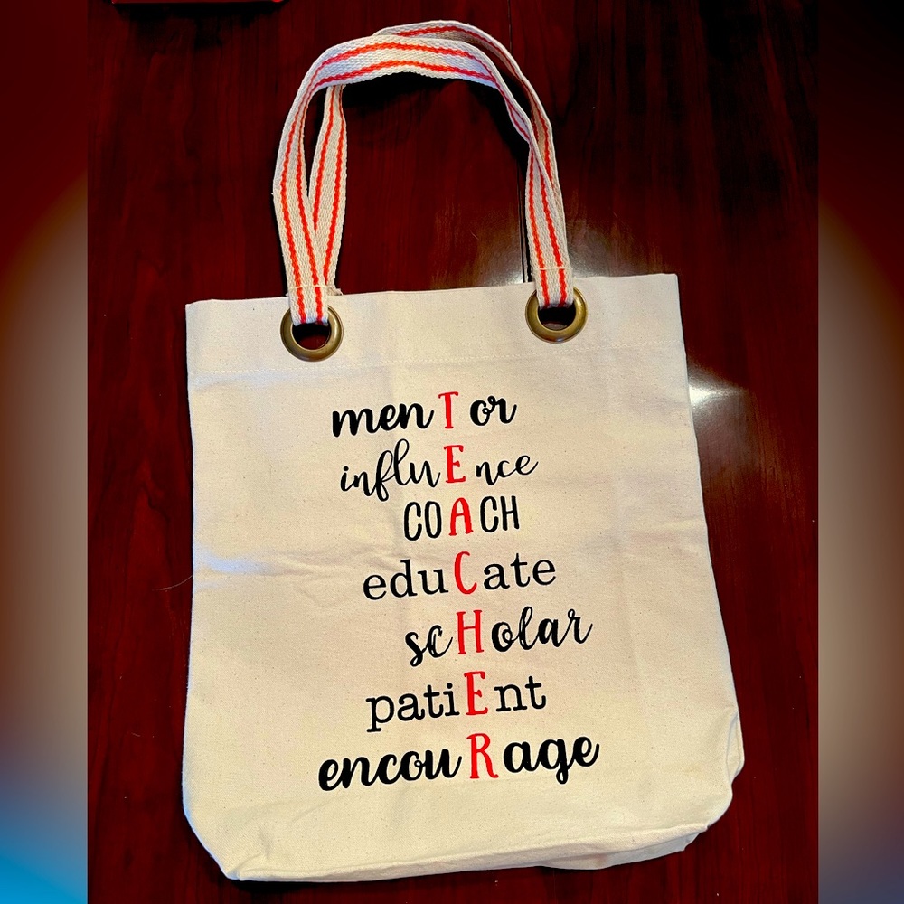 Cute Mud Pie teacher bag!